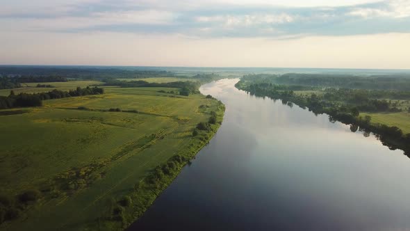 Western Dvina River And Dredge 11