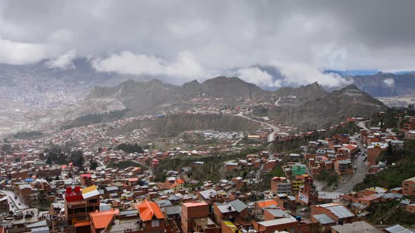 Panoramic View On La Paz