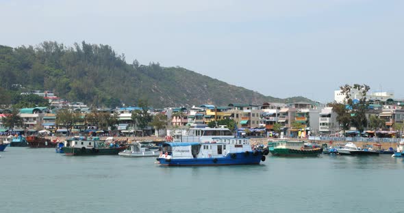 Hong Kong Cheung Chau island