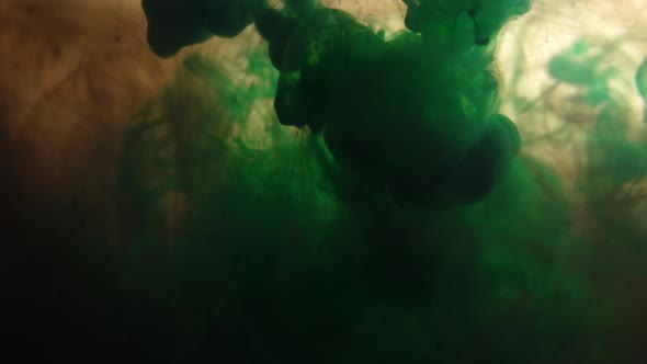 Colorful Sparkling Paints Mix in Beautiful Patterns alt