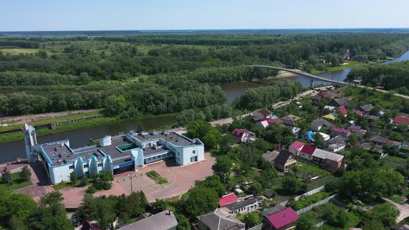 Desna River Port in the City of Chernigiv