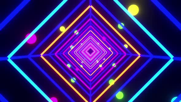 Diamond  Colorful Neon