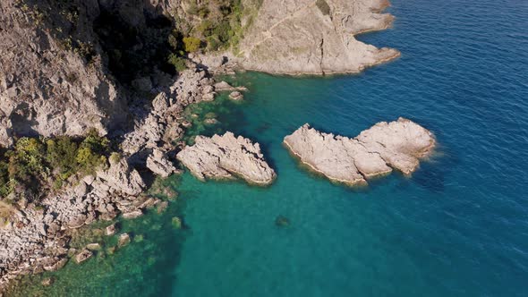 Cliff Overlooking the Ocean