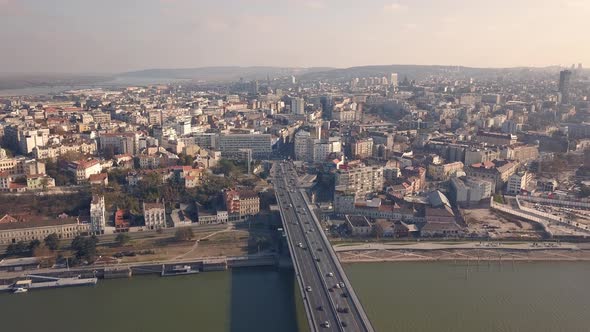 Cityscape of Belgrade