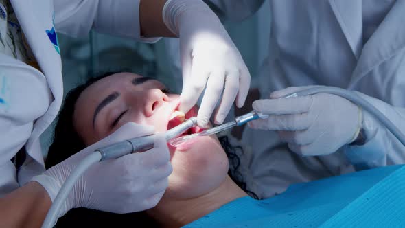 Young Woman Dentist