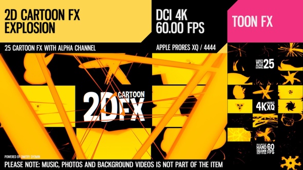 2D Cartoon FX (Explosion Set 4) alt