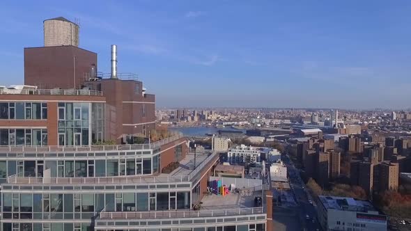 Manhattan Aerial. New York