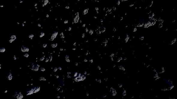 Asteroid In Drack Space 02 HD