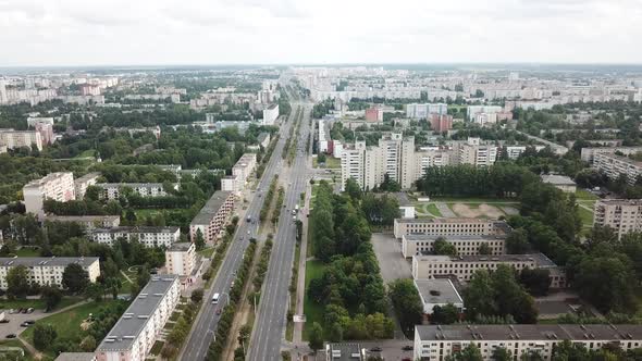 Moscow Avenue In The City Of Vitebsk 27