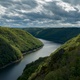 SunLight Timelapse Above Gratte Bruyere Forest and Dordogne, Serandon, France - VideoHive Item for Sale