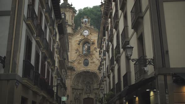 Basilica Of Saint Mary Of The Chorus Church In Spain