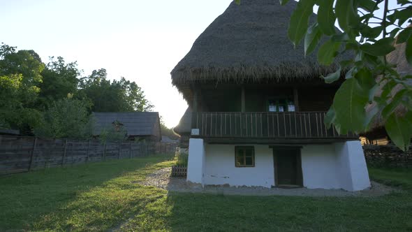 Complex of traditional Romanian houses