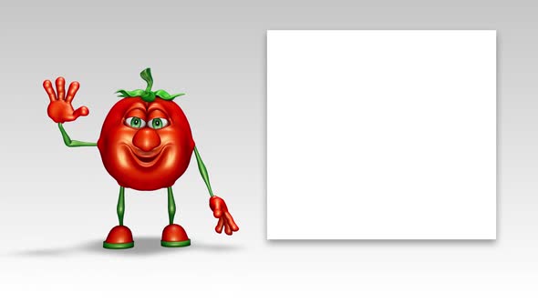 Tomato Promotion Ads  Looped 3D Animation
