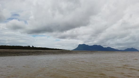 The Beaches at the most southern part of Borneo Island