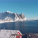 Bay of Reine in the Lofoten islands (Norway) Sunny day and blue sky. - VideoHive Item for Sale