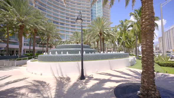 The Plaza At Oceanside Pompano Beach Fl. 4k Gimbal Stabilized Motion Footage