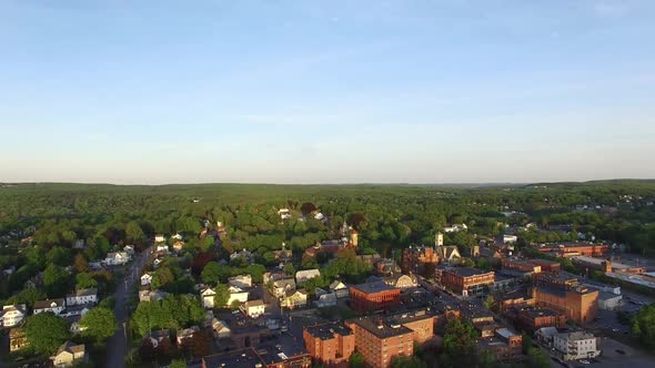 Town Aerial Shot