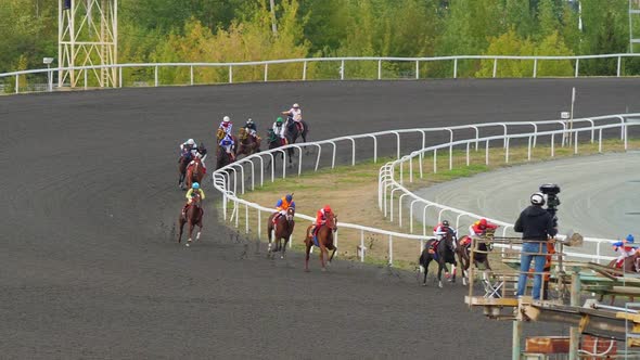 Riders Compete in Equestrian Sport