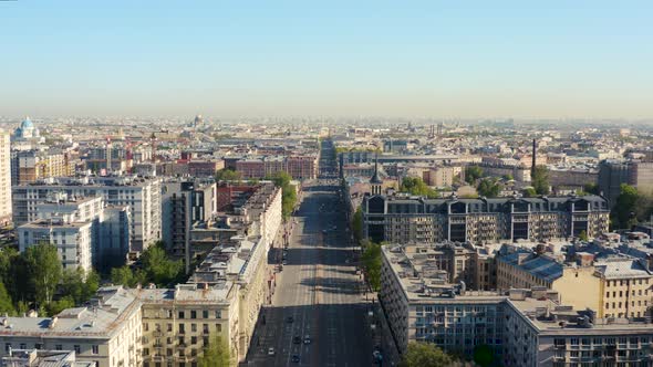 Aerial View of St. Petersburg