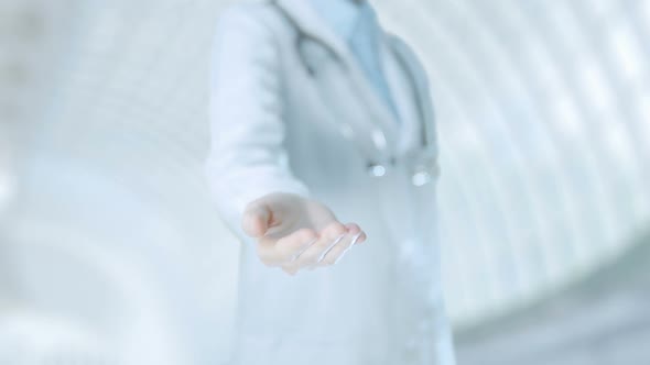 Doctor Reaching Hand Out
