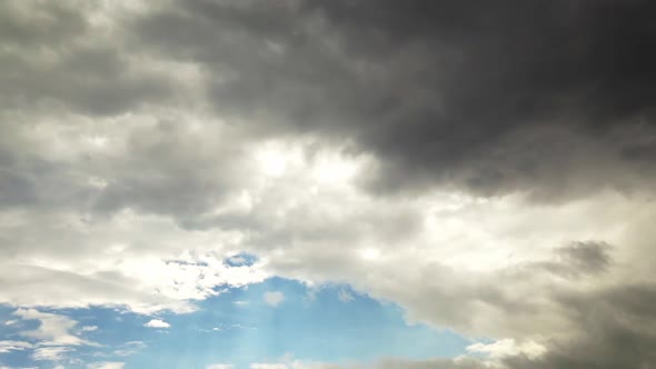 Cloudscape Timelapse Dark Cloudy Nature