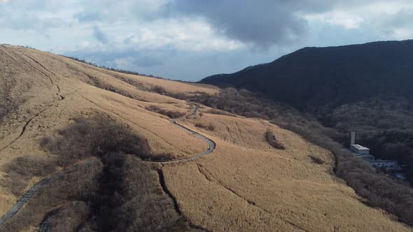 Skyline Aerial view in Mt. Fuji