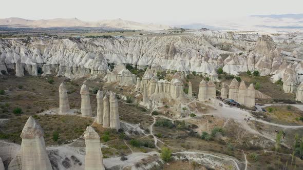The Best Landscapes of Cappadocia Shot on a Drone Turkey