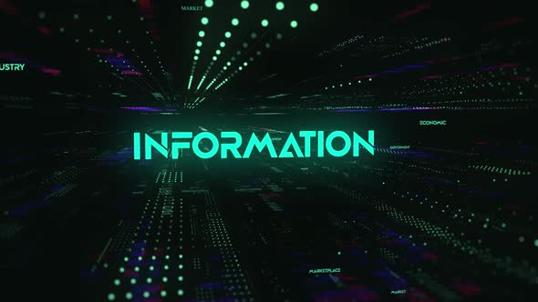 Sci Fi Digital Economics Word Information alt