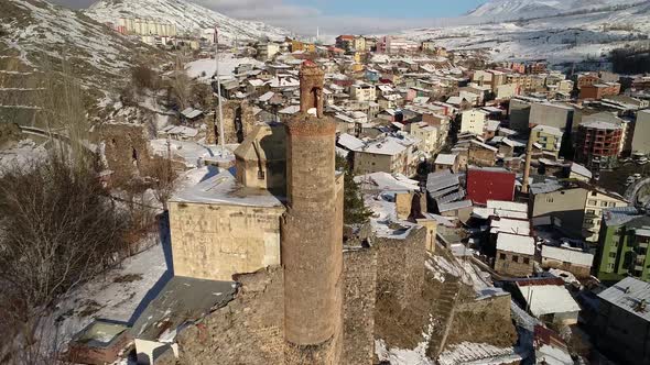 city under snow