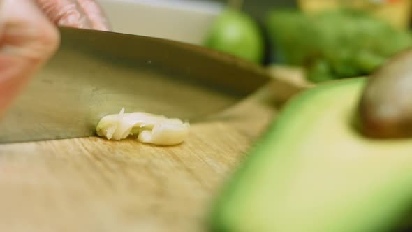 Finely Chop the Garlic