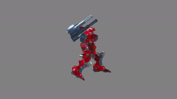 Mecha with style Idle