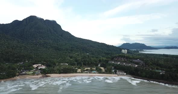 The Beaches at the most southern part of Borneo Island