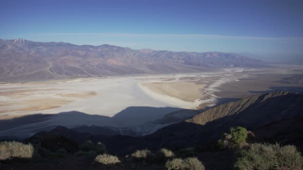 Pan left of the Badwater Basin