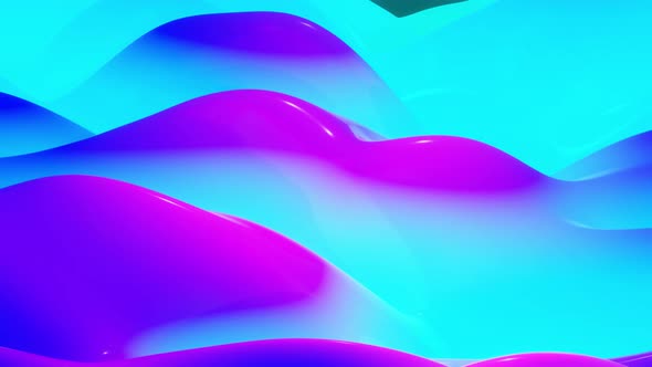 Looped Animation Blue Purple Color Surface