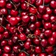 Sweet Fresh Cherry on a Plate on a Stone Background - VideoHive Item for Sale