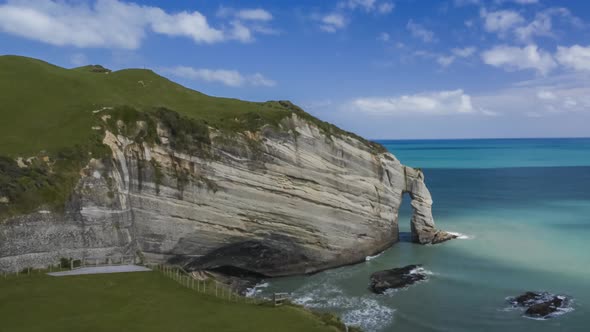 Beautiful coast of New Zealand