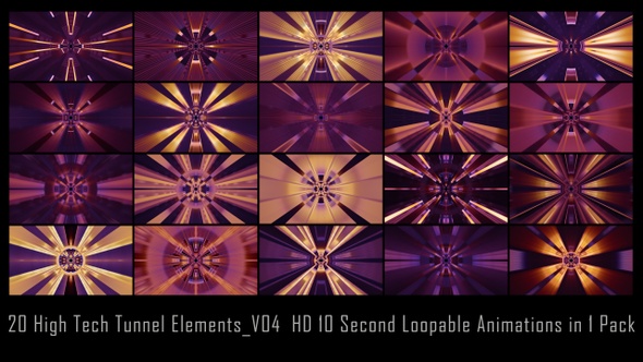 High Tech Tunnel Elements  V04 alt