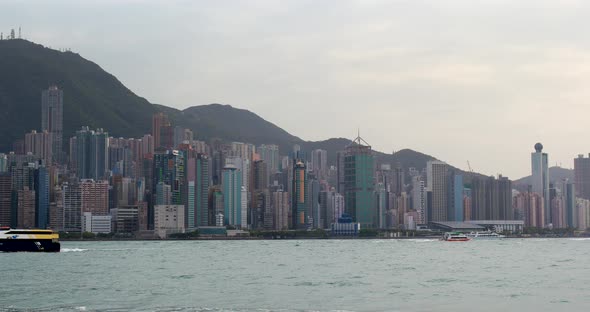 Hong Kong landmark in the city