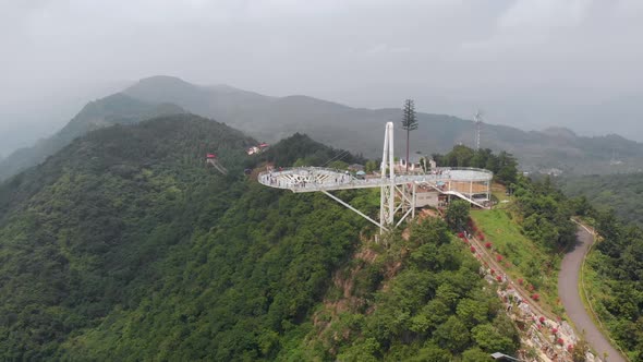 Viewing Platform At The Top Of The Mountain C