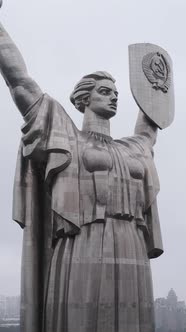Motherland Monument in Kyiv Ukraine