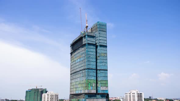 Skyscraper Construction Time Lapse 