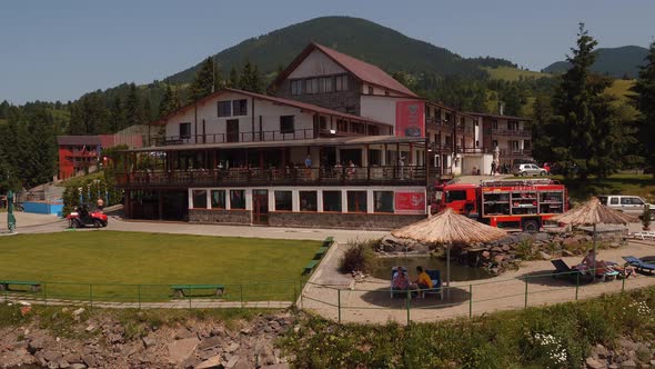 Aerial view of Fishermans Resort