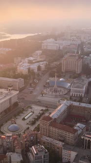 Center of Kyiv Ukraine