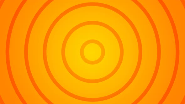 Abstract orange circles with soft dynamic shadow. 3d clean embossed background.