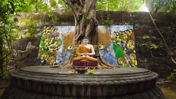 Buda Statue in the Temple