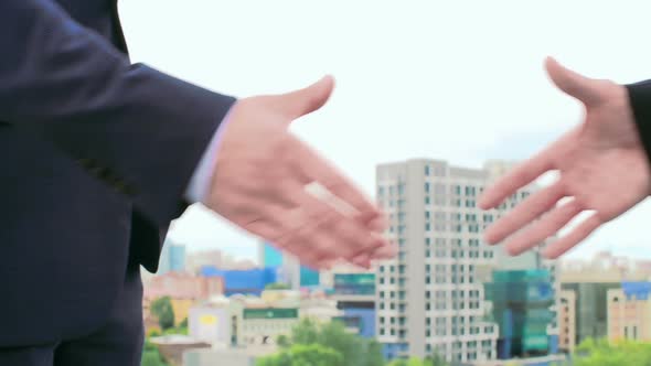 Confident Handshake 