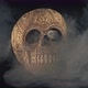 Skull Covered In Smoke On A Dark Background. - VideoHive Item for Sale