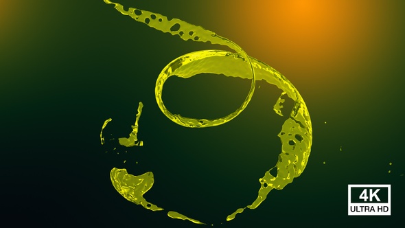 Twisted Olive Oil Splash V5 4K alt