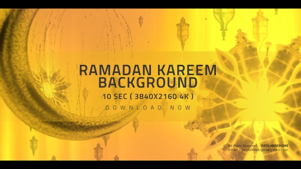 Ramadan Kareem 4K Background