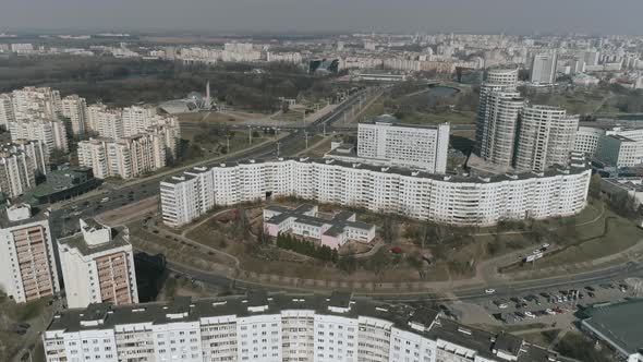 Landscape in Minsk City Belarus
